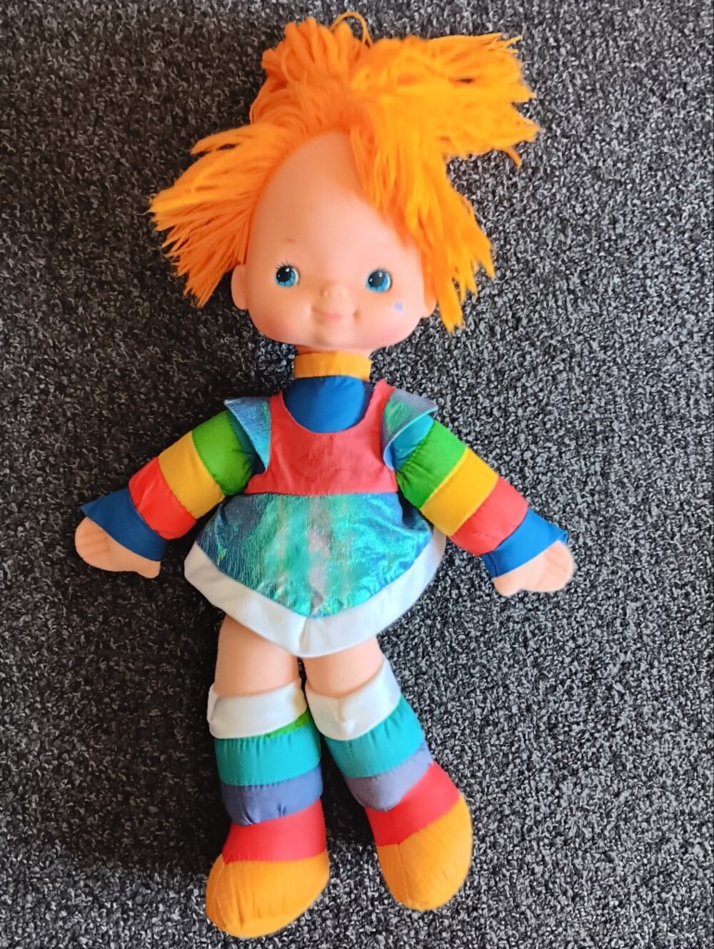 1983 Rainbow Brite, Tickled Pink & Mini Baby Brite Vintage Doll Set, 80s Kids - Picture 5 of 14
